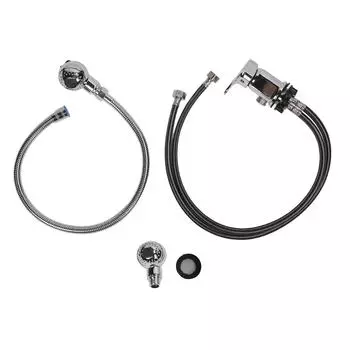 Смеситель для миски для шампуня, устойчивый к ржавчине, шланг 70 см, структура из цинкового сплава, распылитель для миски для шампуня для салона Hai