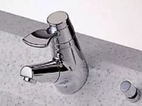 Смеситель для раковины Panasonic с рычагом для общего пользования, модель [CQSFL325T1Z], многорычажный (старый номер CQSFL325T1) серебряный