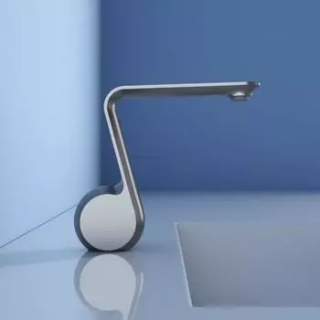 Смеситель для раковины Tuqiu, латунный смеситель для ванной комнаты Flying Goose, серый смеситель для раковины, однорычажный смеситель для горячей и холодной воды, новый белый