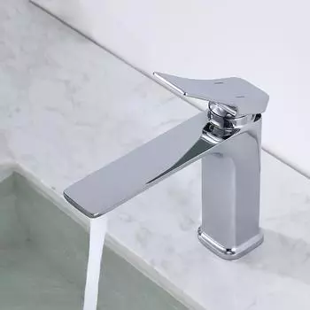 Смеситель для раковины в ванной комнате, смеситель для раковины из латунного сплава, матовый черный хром, золото, смеситель для горячей и холодной воды, крепление на палубе, смесители для туалета