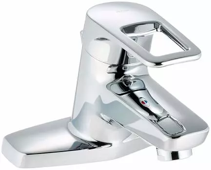 Смеситель для ванной комнаты TOTO с подставкой, 2 одинарных, с одним нажатием, тип TLHG30ES, отверстия/Eco