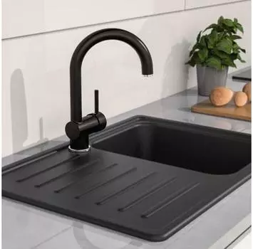 Смеситель Eisl Futura черный 438793