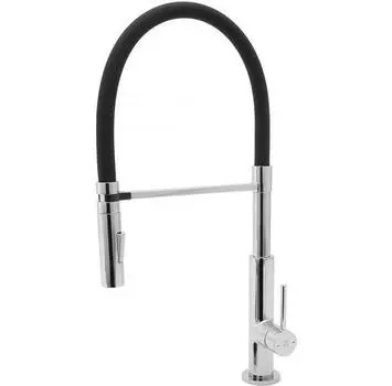 Смеситель FDESIGN Avanza черный + хром A08 FD1A084B11