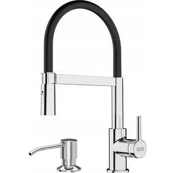 Смеситель Franke Lina Semi-Pro хром черный (1150626085)