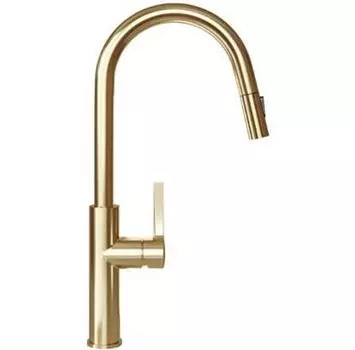 Смеситель Globalo Divio Light Gold Mat 450