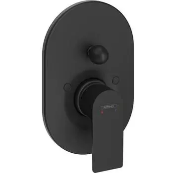 Смеситель Hansgrohe Rebris E Душевой Смеситель Встраиваемый Черный Матовый (72459670)