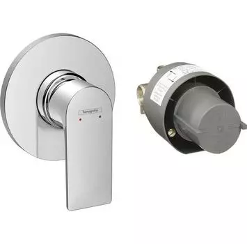 Смеситель Hansgrohe Rebris E Комплект Смеситель Душевой Встраиваемый Хром (72658000)