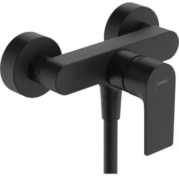 Смеситель Hansgrohe Rebris E Смеситель Душевой Настенный Черный Матовый (72650670)
