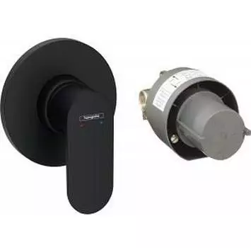 Смеситель Hansgrohe Rebris S Черный Матовый 72648670