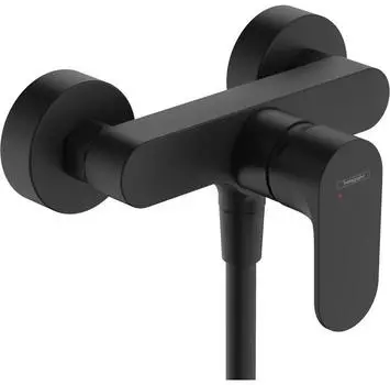 Смеситель Hansgrohe Rebris S Смеситель Душевой Настенный Черный Матовый (72640670)