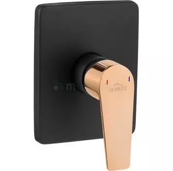 Смеситель Invena Midnight Черный Золотой (BP35001)