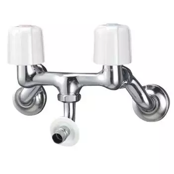 Смеситель КВК с 2 ручками [KM33N3WBN]