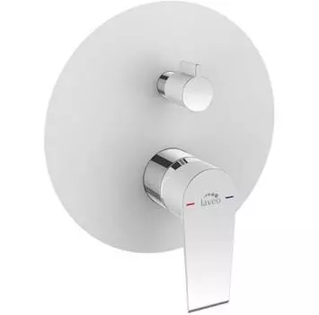 Смеситель Laveo Largo Хром Белый Bah60Pd