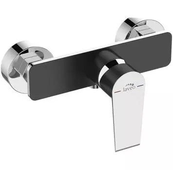 Смеситель Laveo Largo Хром Черный Bah740D