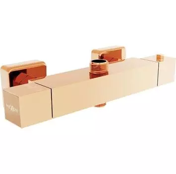 Смеситель Mexen Cube Розовое Золото 77250-60
