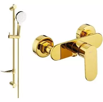 Смеситель Mexen Milo Df05 Золотой 7134R05-50