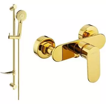 Смеситель Mexen Milo Df40 Золотой 7134R40-50