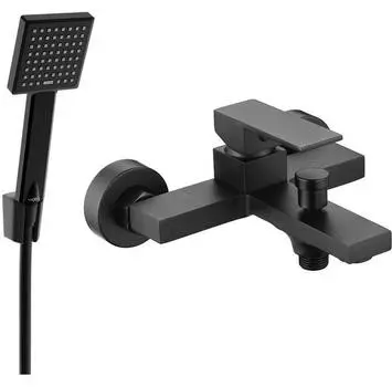 Смеситель Mexen Uno R45 черный 7143R45-70