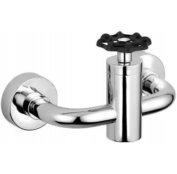Смеситель Reitano Rubinetteria Industry Хром Черный (5184TT)
