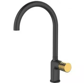 Смеситель Sea Horse Ove Black+Gold (BJV305BR1)