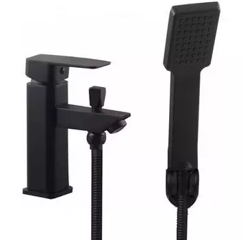 Смеситель Yoka Cube черный Mat BWLUCCOBLK