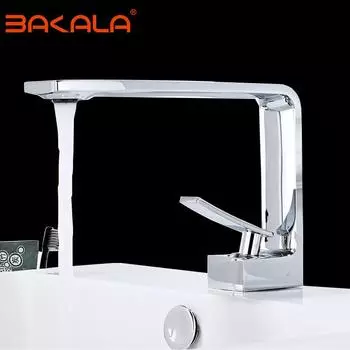 Смесители для раковины, черный/белый латунный кран, кран для раковины в ванной, однорычажный смеситель для унитаза, смеситель для горячей и холодной воды белый