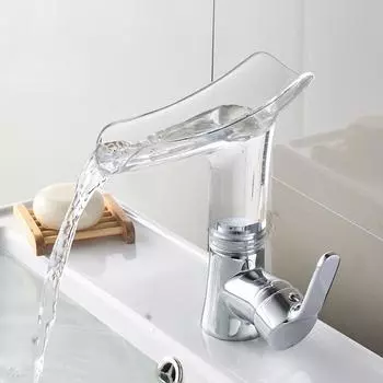 Смесители для раковины с водопадом для раковины в ванной, ручной кран, фиолетовый, с одной ручкой, смеситель для унитаза, монтируемый на палубе, WBL