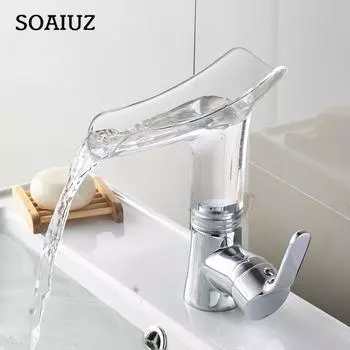 Смесители для раковины с водопадом для раковины в ванной, ручной кран, фиолетовый, с одной ручкой, смеситель для унитаза, монтируемый на палубе, WBL