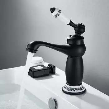 Смесители для ванной комнаты Chrome Смеситель для настенного монтажа на одно отверстие Смеситель для холодной и горячей воды Смеситель для раковины из латуни