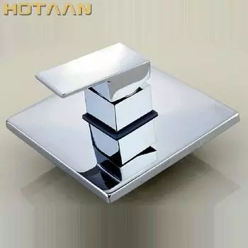 Смесители для ванны и душа, латунный смесительный клапан, скрытый смеситель для душа, настенный смеситель для душа 5308 чёрный