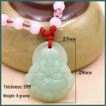 Смеющийся Будда Пиксю Гуаньинь Ожерелье Богатства со Сценической Подвеской-Шармом