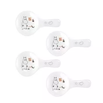 SMF Moomin The Kitchen круглая подставка для ложек, разные цвета, 4 предмета, популярная корейская посуда