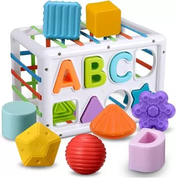 Smiim и безопасность краски Развивающие детские строительные развивающие 1 год 2 года 3 года девочка [Материалы протестированы] игрушки, игрушки, Монтессори, вставка, блоки,