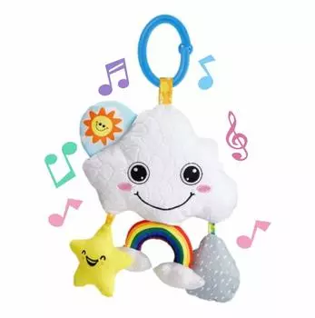 Smiim Melody Stroller Merry Bed Merry Car Child Seat Baby Baby Toy Putting to Sleep Music Box Boys Girls (Spider)