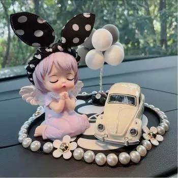 Smile House украшение для автомобиля аксессуары для интерьера набор персонажей куклы ангела, фиолетовый ангел, 1 шт., корейские аксессуары для автомобиля