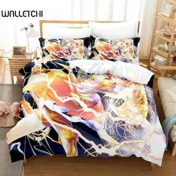 Smile PreCure! Bedding Set Single Twin Full Queen King Size Bed Set Adult Kid Bedroom Duvet cover Sets 3D Print Kawaii Anime Bed 70x133cm 2pcs