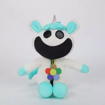 Smiling Critters Plush Huggy Chapter Cute Bubba Cartoon Monster Game Birthday 30cm Toy, CatNap, Wuggle, 3, DogDay, CatNap, PickyPiggy, Bubbaphant, белый
