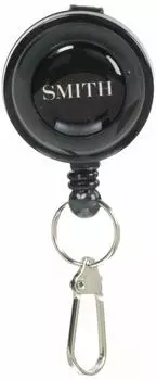 SMITH LTD Key Reel Clip-on Reel 60 см Rotary Black