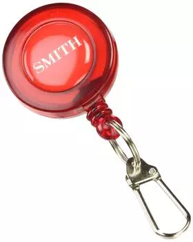 SMITH LTD Key Reel Катушка 60 см вращающаяся красная клипса