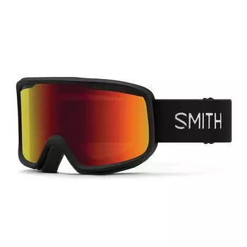 SMITH Smith Frontier Frontier Black Black Smith Goggles Goggles Red Solex Mirror