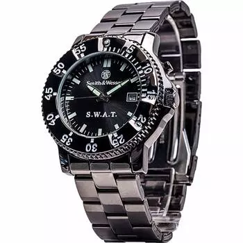 Smith Wesson Smith Wesson военные часы SWAT WATCH BLACK & & SWW-45M [предмет]
