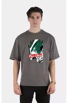 Smoked 100% Cotton Crew Neck Oversize T-shirt Go Beyond