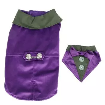 Смокинг для собак, милый, элегантный, модный, ретро, официальный костюм для свадебной вечеринки с галстуком-бабочкой для маленьких и M(for 4-6.5kg)