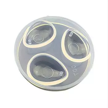 Смола DIY Отверстие для воды Ручная работа Силиконовая форма Падение времени Каменная форма Каменная форма 20288mm