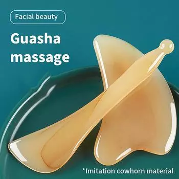 Смола для соскабливания кожи, массажная доска Гуа Ша, пластина Гуаша, спа-массажер для лица и глаз
