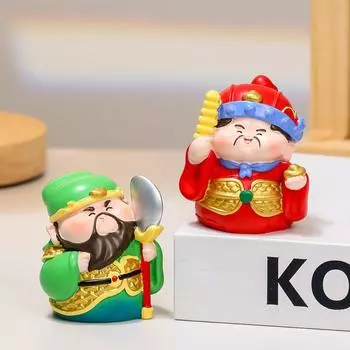 Смола фигурки Фортуны Kawaii Fortune кукла игрушка домашний декор автомобиль украшения офис 1