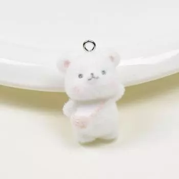 Смола Флокирование Симпатичный Трехмерный Кот Брелок Подвеска Автомобильный Брелок Подвеска Сумка Подвеска One Size
