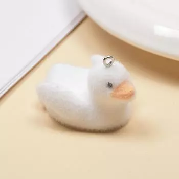 Смола Флокирование Симпатичный Трехмерный Кот Брелок Подвеска Автомобильный Брелок Подвеска Сумка Подвеска One Size белый