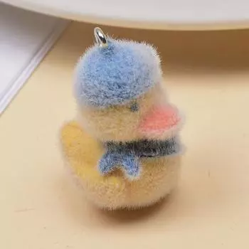 Смола Флокирование Симпатичный Трехмерный Кот Брелок Подвеска Автомобильный Брелок Подвеска Сумка Подвеска One Size жёлтый