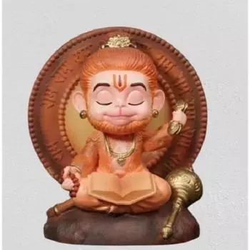 Смола Хануман Марути Идол для приборной панели автомобиля для домашнего декора и храма